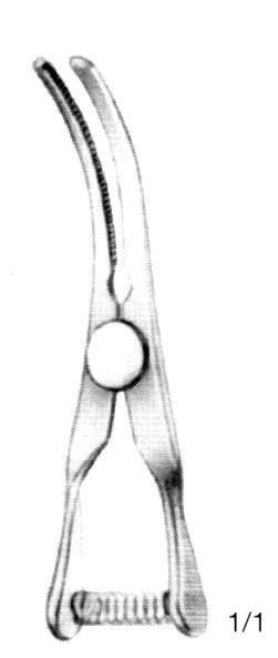BULLDOG KLEMP EĞRİ 4.5 MM